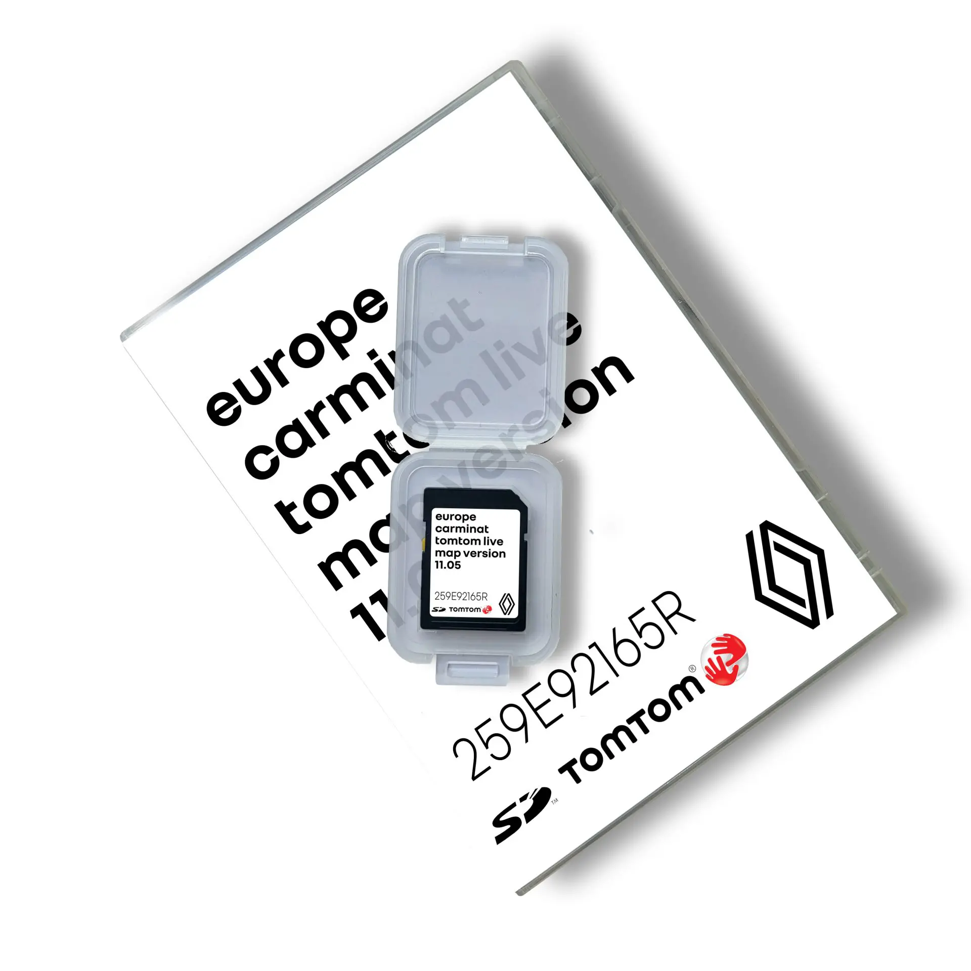 Renault Carminat TomTom Live 11.05 SD Card Europe