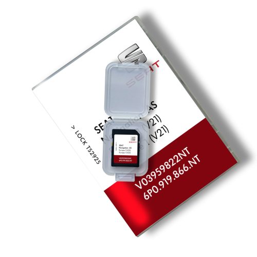 Seat Navigation AS MIB2 v21 SD Karte Europa | 2025-2026 | Teilenummer: 6P0919866NT
