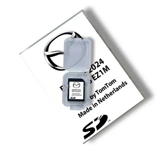 Mazda NB1 TomTom SD Card Europe 2024 Part number: KD5166EZ1M