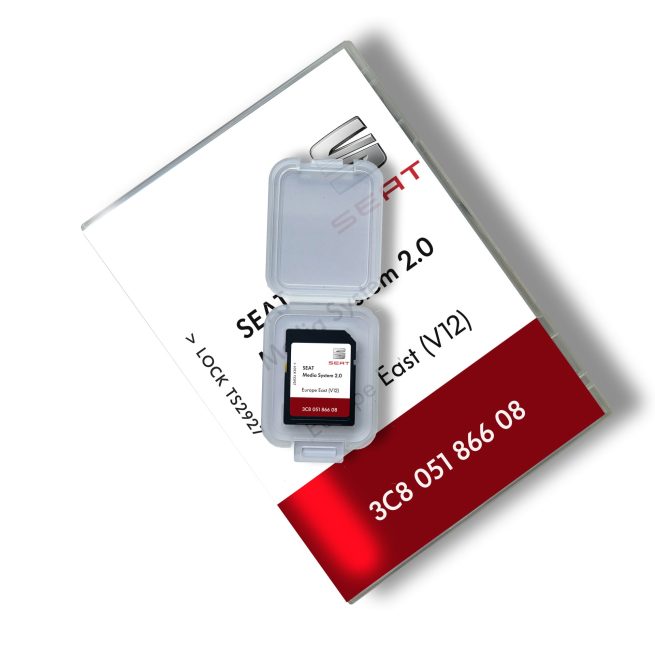 Seat Mediasystem 2.0 SD Karte Ost Europa V12 | Teilenummer: 3C805186608