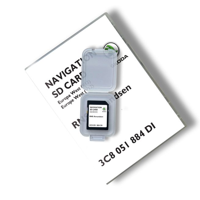 Skoda RNS Amundsen V12 SD Card West Europe | Part number: 3C8051884DI