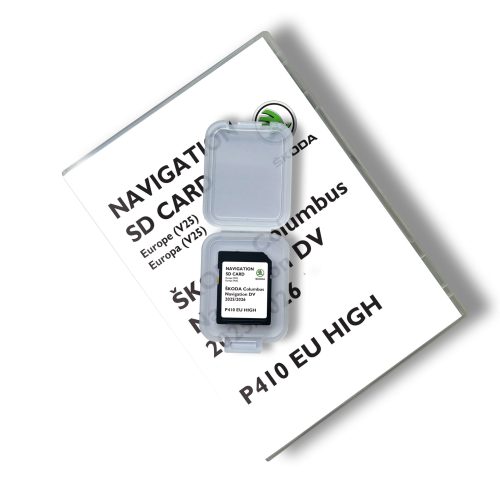 Skoda Columbus Navigation DV V25 SD Karte Europa 2025-2026